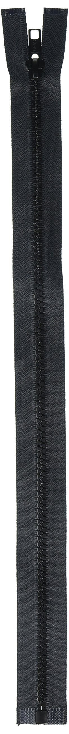 معاطف خيط وسحابات F43 16-2 F4316-BLK سحاب فصل رياضي 16 بوصة أسود